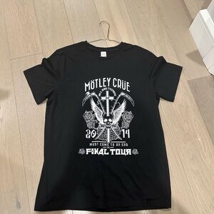 Motley Crue 2014 All Bad Things Must Come To An End The Final Tour T Shirt